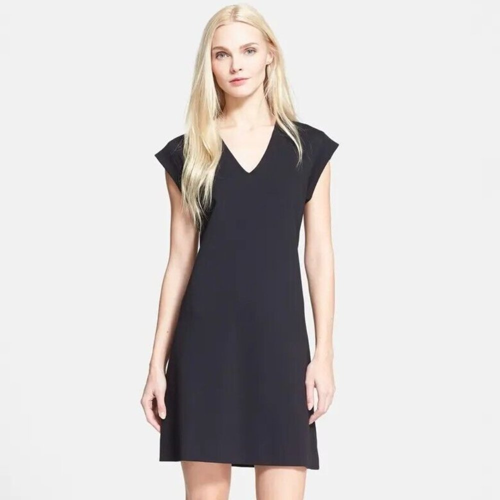 Kate Spade New York Black Ponte A-line Dress (12)